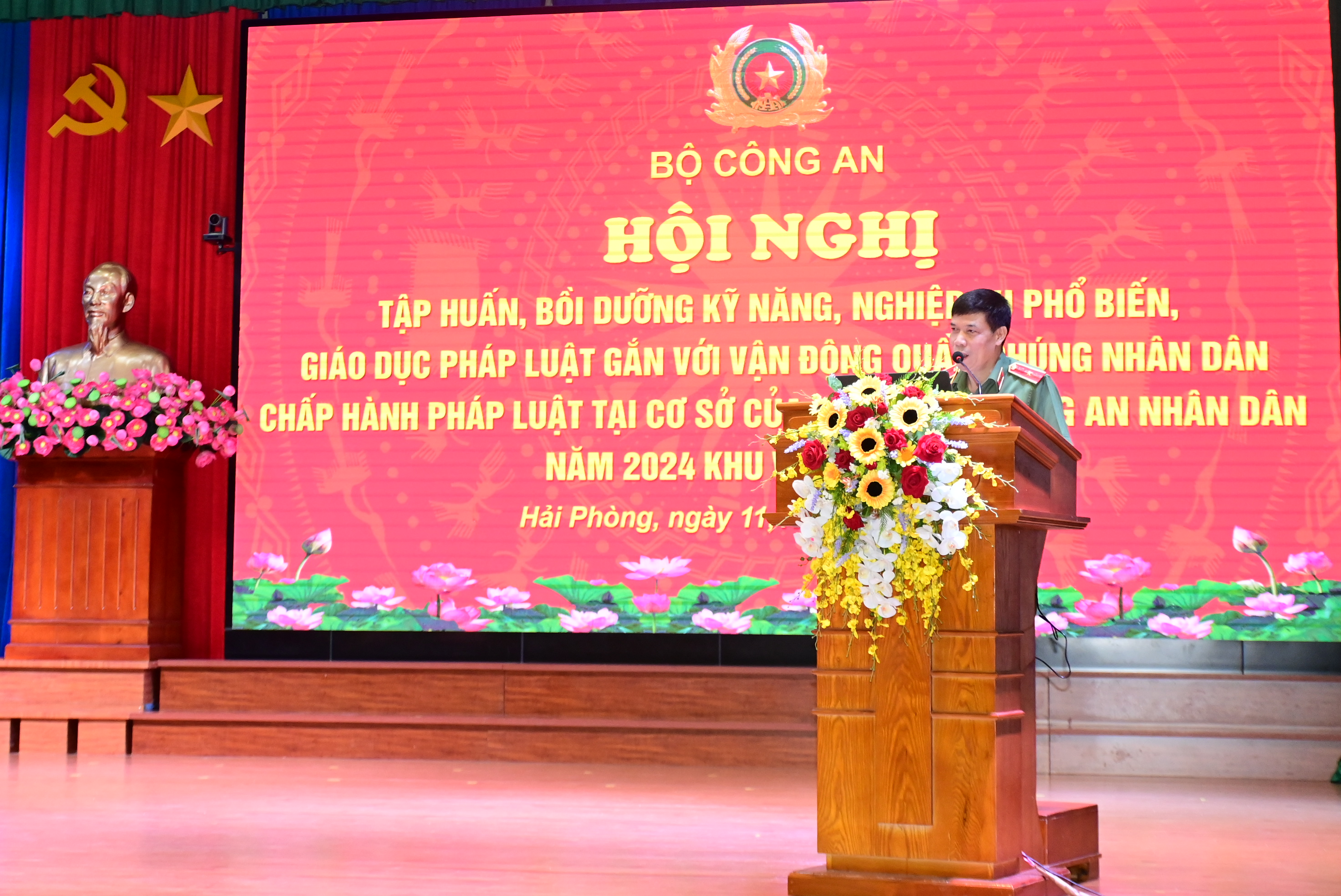 Bộ Công an  tập huấn, bồi dưỡng kỹ năng nghiệp vụ phổ biến, giáo dục pháp luật gắn với vận động quần chúng chấp hành pháp luật tại cơ sở tại thành phố Hải Phòng